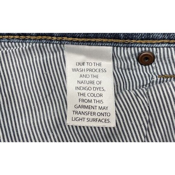 Duluth Trading Co. Womens Straight Leg Medium Wash Jeans Size 12x31 - Picture 5 of 6